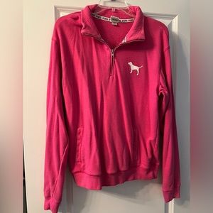 Victorias Secret Pink 1/4 Zip
